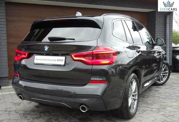 BMW X3 cena 135900 przebieg: 155000, rok produkcji 2018 z Pisz małe 781